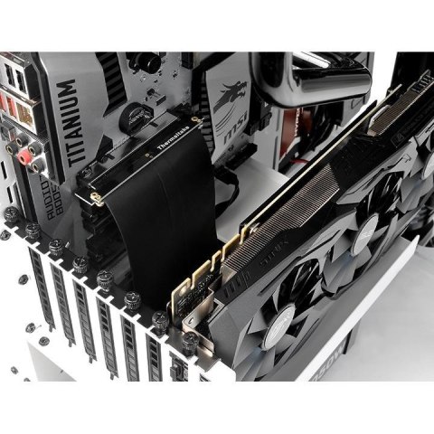 Taśma Thermaltake Riser PCI-E 3.0 x16 Extender - 200mm AC-053-CN1OTN-C1 (PCI-E x16 M - PCI-E x16 F; 0,20m) Taśma Thermaltake Riser PCI-E 3.0 x16 Extender - 200mm AC-053-CN1OTN-C1 (PCI-E x16 M - PCI-E x16 F; 0,20m)