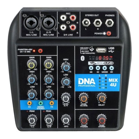 DNA Professional MIX 4U - - analogowy mikser audio DNA Professional MIX 4U - - analogowy mikser audio