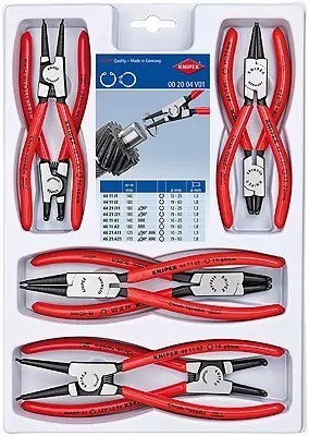 KNIPEX SZCZYPCE DO PIERŚĆIENI SEG. 8el. KNIPEX SZCZYPCE DO PIERŚĆIENI SEG. 8el.