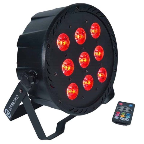 LIGHT4ME LED PAR 9X10W MKII RGBW pilot IR LIGHT4ME LED PAR 9X10W MKII RGBW pilot IR