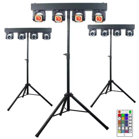 LIGHT4ME MT BAR 2 zestaw oświetleniowy multiefekt LIGHT4ME MT BAR 2 zestaw oświetleniowy multiefekt