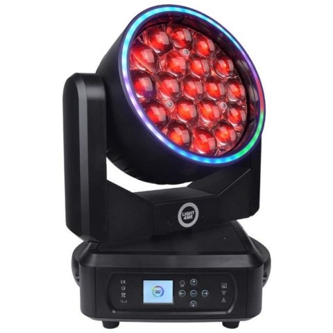 LIGHT4ME ZOOM WASH 19X15 RING głowica ruchoma LED LIGHT4ME ZOOM WASH 19X15 RING głowica ruchoma LED