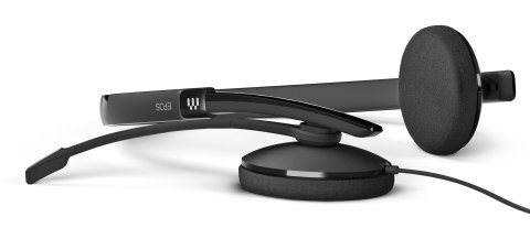 EPOS ADAPT 160 USB II Zestaw słuchawkowy Przewodowa Opaska na głowę Biuro/centrum telefoniczne USB Typu-A Czarny
