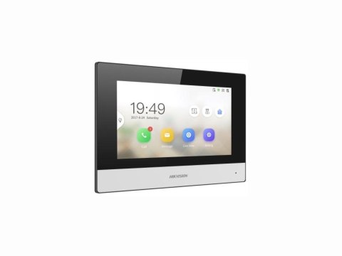 Hikvision DS-KH6320-WTE2 wideodomofon 17,8 cm (7") Czarny, Szary Hikvision DS-KH6320-WTE2 wideodomofon 17,8 cm (7") Czarny, Szary