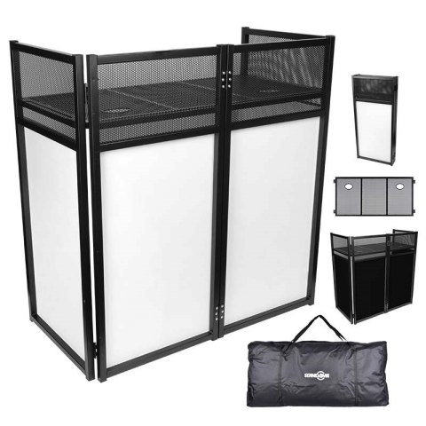 STAND4ME DJ PARAWAN XL stół ekran BK/WH DJ SCREEN STAND4ME DJ PARAWAN XL stół ekran BK/WH DJ SCREEN