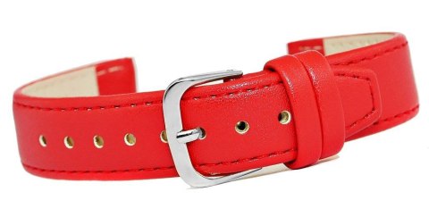 Pasek do zegarka CLASSIC - skóra 18 mm 4999-18XXL-4S Czerwony Pasek do zegarka CLASSIC - skóra 18 mm 4999-18XXL-4S Czerwony