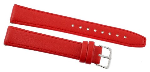Pasek do zegarka CLASSIC - skóra 18 mm 4999-18XXL-4S Czerwony Pasek do zegarka CLASSIC - skóra 18 mm 4999-18XXL-4S Czerwony