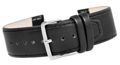 Pasek do zegarka CLASSIC - skóra 24 mm 4999-24XXL-1S Czarny Pasek do zegarka CLASSIC - skóra 24 mm 4999-24XXL-1S Czarny