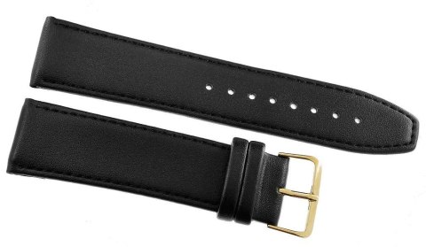 Pasek do zegarka CLASSIC - skóra 24 mm 4999-24XXL-1Z Czarny Pasek do zegarka CLASSIC - skóra 24 mm 4999-24XXL-1Z Czarny