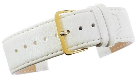 Pasek do zegarka CLASSIC - skóra 24 mm 4999-24XXL-3Z Biały Pasek do zegarka CLASSIC - skóra 24 mm 4999-24XXL-3Z Biały