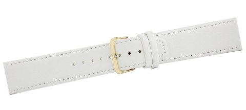 Pasek do zegarka CLASSIC - skóra 24 mm 4999-24XXL-3Z Biały Pasek do zegarka CLASSIC - skóra 24 mm 4999-24XXL-3Z Biały