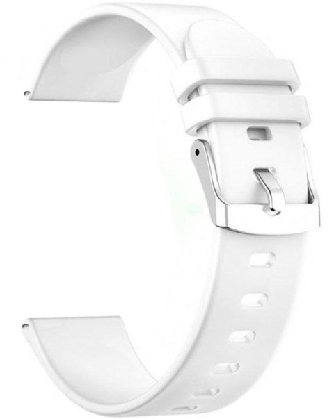 Pasek silikonowy do Smartwatcha 22 mm BIAŁY RNCE40 SW010 KW19 PS1B Pasek silikonowy do Smartwatcha 22 mm BIAŁY RNCE40 SW010 KW19 PS1B