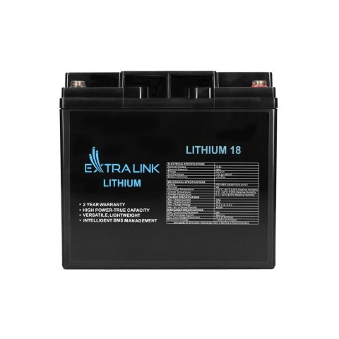 EXTRALINK AKUMULATOR LIFEPO4 12.8V 18AH EXTRALINK AKUMULATOR LIFEPO4 12.8V 18AH