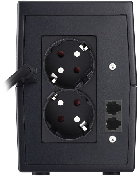 PowerWalker VI 650 SE Technologia line-interactive 0,65 kVA 360 W 2 x gniazdo sieciowe