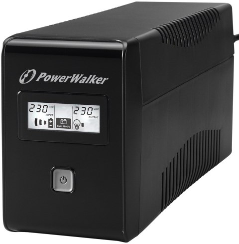 PowerWalker VI 850 LCD zasilacz UPS Technologia line-interactive 0,85 kVA 480 W PowerWalker VI 850 LCD zasilacz UPS Technologia line-interactive 0,85 kVA 480 W