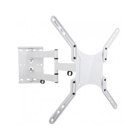 Uchwyt Ścienny TV LED/LCD 23-55 cali 45kg Obrotowy Biały Uchwyt Ścienny TV LED/LCD 23-55 cali 45kg Obrotowy Biały