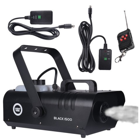 Wytwornica dymu mgły LIGHT4ME BLACK 1500 Wytwornica dymu mgły LIGHT4ME BLACK 1500