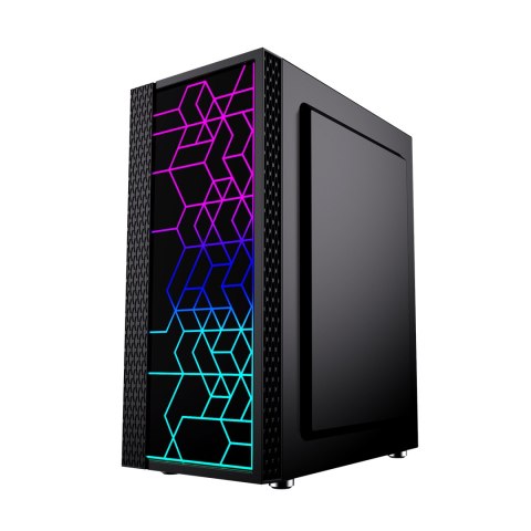 GEMBIRD OBUDOWA FORNAX 2500 MIDI-TOWER (1X USB 3.0, 2X USB 2.0, HD AUDIO, SZKLANY PANEL BOCZNY) CZARNA GEMBIRD OBUDOWA FORNAX 2500 MIDI-TOWER (1X USB 3.0, 2X USB 2.0, HD AUDIO, SZKLANY PANEL BOCZNY) CZARNA