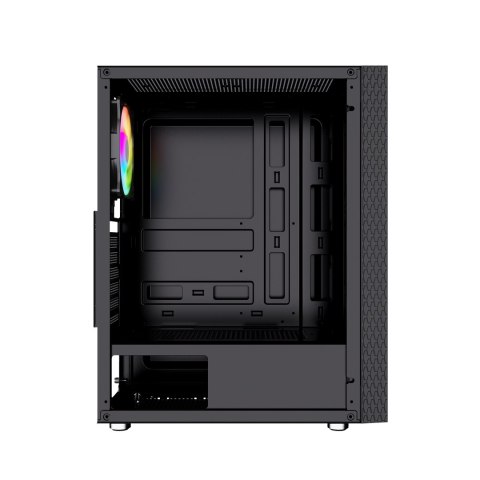 GEMBIRD OBUDOWA FORNAX 2500 MIDI-TOWER (1X USB 3.0, 2X USB 2.0, HD AUDIO, SZKLANY PANEL BOCZNY) CZARNA GEMBIRD OBUDOWA FORNAX 2500 MIDI-TOWER (1X USB 3.0, 2X USB 2.0, HD AUDIO, SZKLANY PANEL BOCZNY) CZARNA