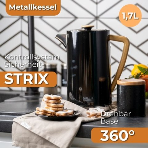 Czajnik metalowy 1,7 L STRIX