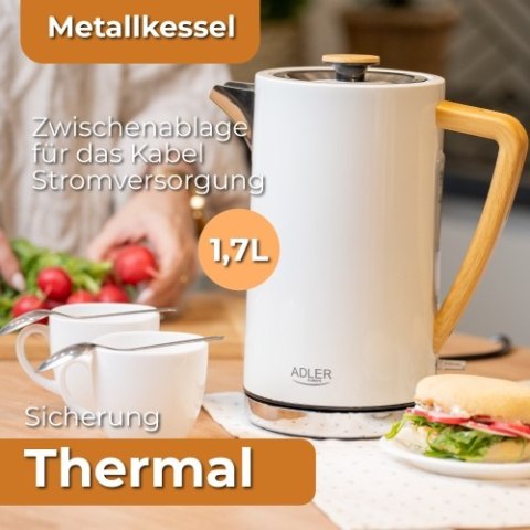 Czajnik metalowy 1,7 L STRIX