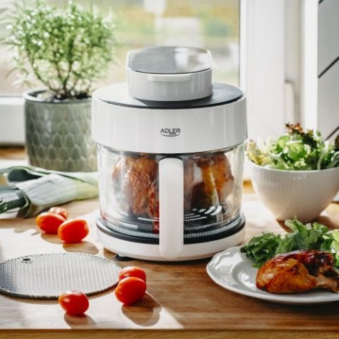 Frytkownica beztłuszczowa ze szklaną misą 3L