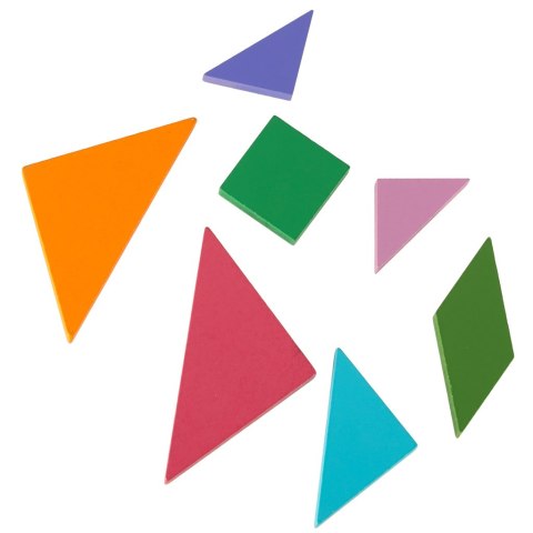 Książeczka magnetyczna układanka klocki 3D tangram