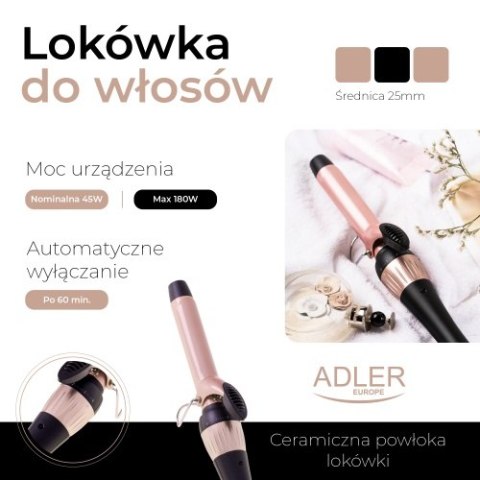 Lokówka - 25mm - regulacja temp.