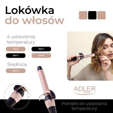 Lokówka - 25mm - regulacja temp.