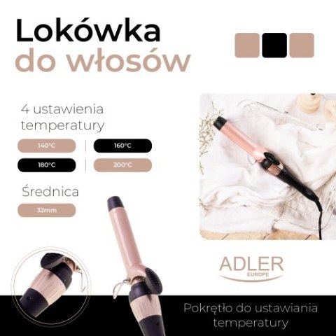 Lokówka - 32mm - regulacja temp.