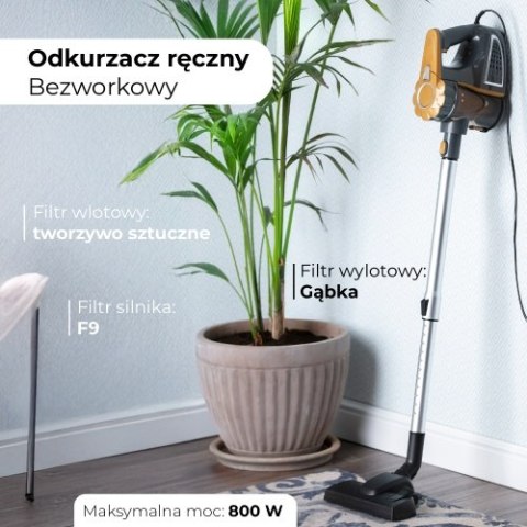 Odkurzacz ręczny - Bezworkowy