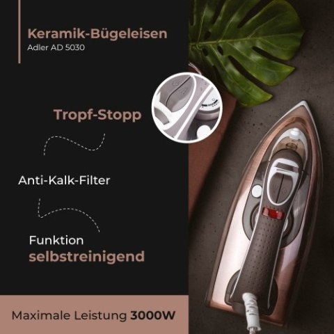 Żelazko ceramiczne 3000 W