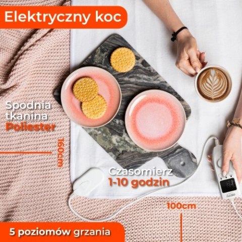 Elektryczny koc podkładowy z czasomierzem (1)