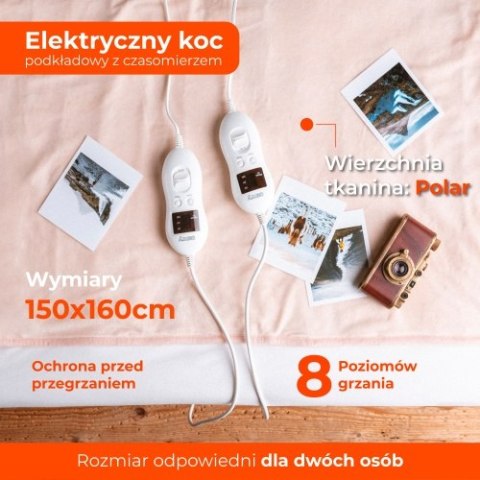 Elektryczny koc podkładowy z czasomierzem (2)