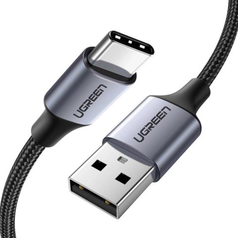 Kabel Ugreen US288 USB-A / USB-C QC 3.0 3A 2m - szary Kabel Ugreen US288 USB-A / USB-C QC 3.0 3A 2m - szary