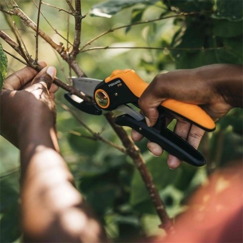 Fiskars Plus PowerLever Nożyce ogrodowe Kowadło Czarny, Pomarańczowy Fiskars Plus PowerLever Nożyce ogrodowe Kowadło Czarny, Pomarańczowy