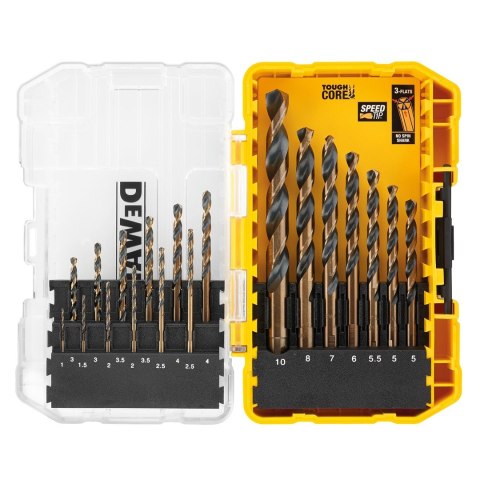 Zestaw wierteł do metalu ToughCase+ DEWALT DT70728 Zestaw wierteł do metalu ToughCase+ DEWALT DT70728