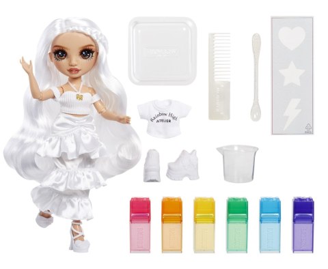 Rainbow High Watercolor & Create Fashion Doll Brown Eyes