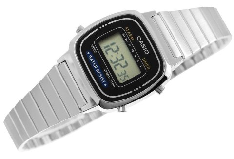 Zegarek Damski CASIO Collection Retro LA670WA-1DF Zegarek Damski CASIO Collection Retro LA670WA-1DF