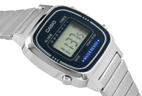 Zegarek Damski CASIO Collection Retro LA670WA-2DF Zegarek Damski CASIO Collection Retro LA670WA-2DF
