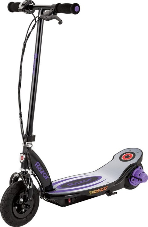 Elektryczna hulajnoga E100 PowerCore Purple ALU RAZOR
