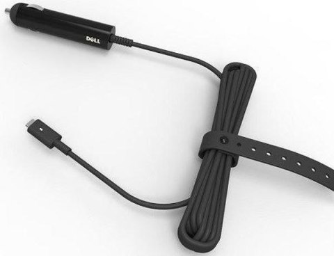 Zasilacz DELL 1x USB Typ C Czarny 450-AFLE Zasilacz DELL 1x USB Typ C Czarny 450-AFLE