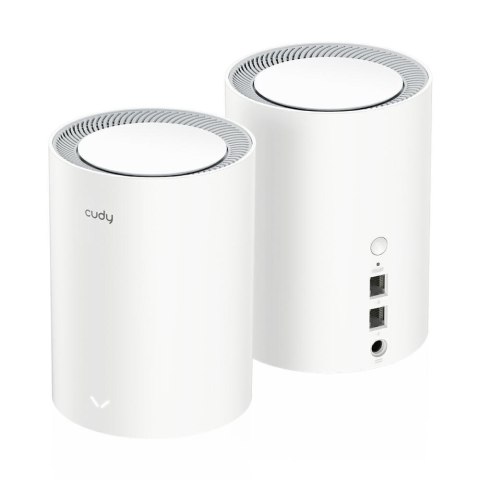 Access Point CUDY M1800 (2-Pack) AX1800 Dual Band Wi-Fi 2x Gigabit Mesh Access Point CUDY M1800 (2-Pack) AX1800 Dual Band Wi-Fi 2x Gigabit Mesh