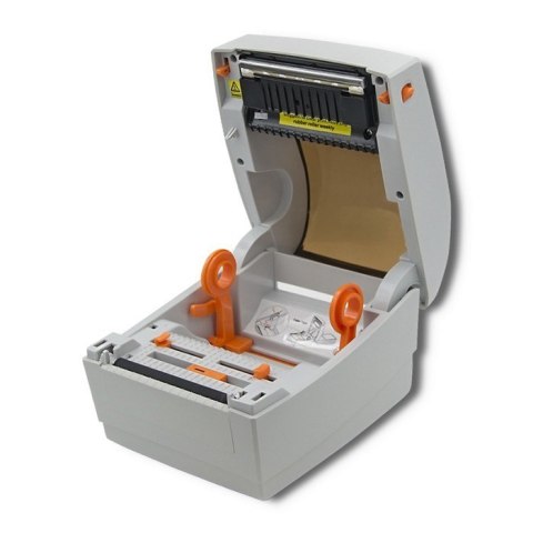 Drukarka etykiet Qoltec 50243 (druk termiczny; LAN, USB; 203 dpi) Drukarka etykiet Qoltec 50243 (druk termiczny; LAN, USB; 203 dpi)