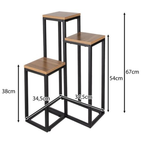 Kwietnik stojący 67cm Ruhhy 25626