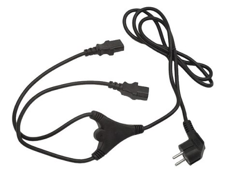 Kabel zasilający GEMBIRD Wtyczka hybrydowa C/E/F 1.8m. PC-186-ML6 Kabel zasilający GEMBIRD Wtyczka hybrydowa C/E/F 1.8m. PC-186-ML6
