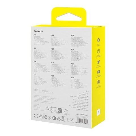 Powerbank Baseus Magnetic Mini Air Wireless 10000mAh 20W+kabel lightning (biały)