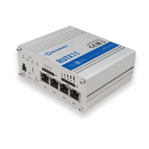 Router bezprzewodowy Teltonika RUTX11000000 (3G/4G/LTE SIM, 3G/4G/LTE USB; 2,4 GHz, 5 GHz) Router bezprzewodowy Teltonika RUTX11000000 (3G/4G/LTE SIM, 3G/4G/LTE USB; 2,4 GHz, 5 GHz)