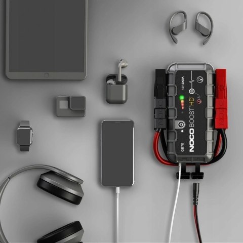 Noco GB70 Boost 12V 2000A Jump Starter Powerbank Noco GB70 Boost 12V 2000A Jump Starter Powerbank
