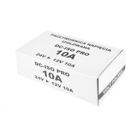 VOLT Przetwornica DC-ISO-PRO 10A 24/12V BEZZAKŁÓCENIOWA + IZOLOWANA VOLT Przetwornica DC-ISO-PRO 10A 24/12V BEZZAKŁÓCENIOWA + IZOLOWANA
